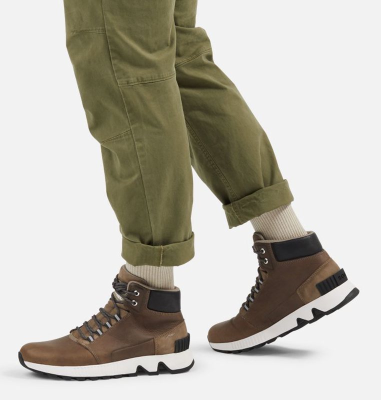 Mens Booties Khaki - Sorel Mac Hill™ Mid LTR - 568-RBGEXO